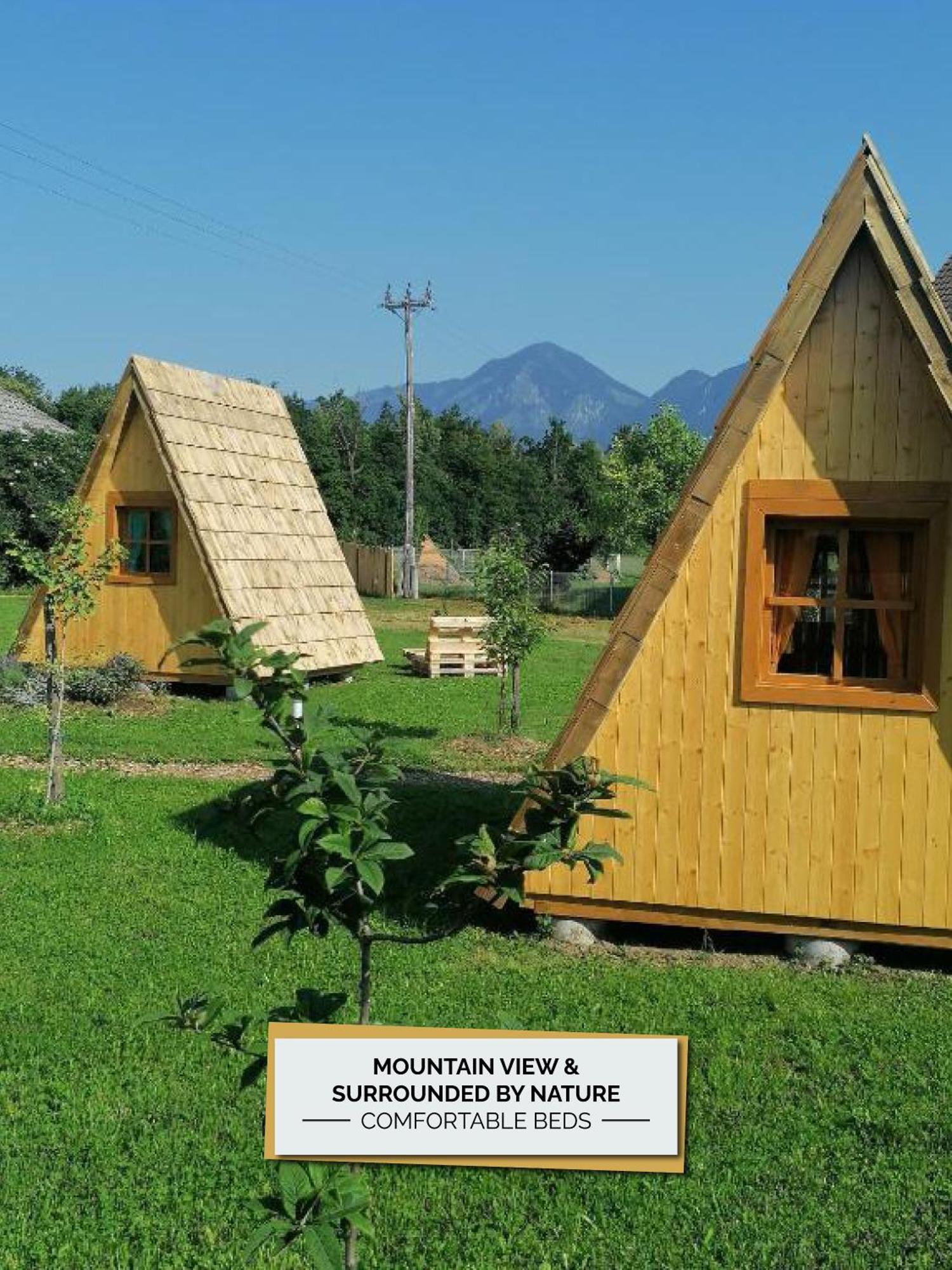 Glamping Mohorjev Grunt Preddvor Exterior foto